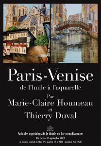 "De Paris à Venise de l'aquarelle à l'huile"